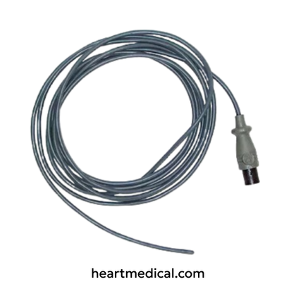 Philips compatible reusable adult esophageal/rectal temperature probe for patient monitoring