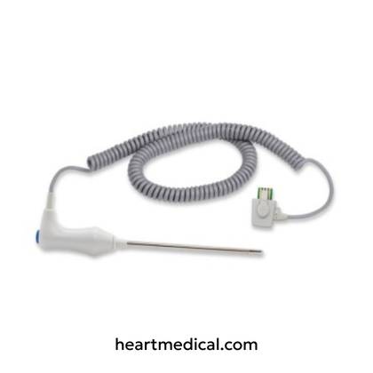 Welch Allyn original reusable 9 ft oral temperature probe for adult and pediatric monitoring
