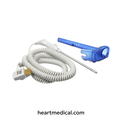 Welch Allyn original reusable 9 ft oral temperature probe for adult and pediatric monitoring
