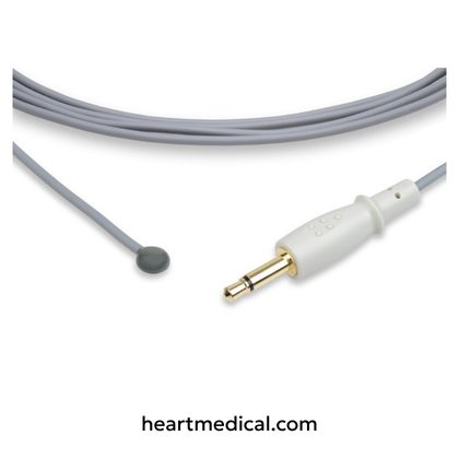 Adult Skin Sensor - YSI Compatible Reusable Temperature Probe | Heart Medical