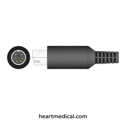 Atom compatible disposable temperature probe for neonatal and patient temperature monitoring