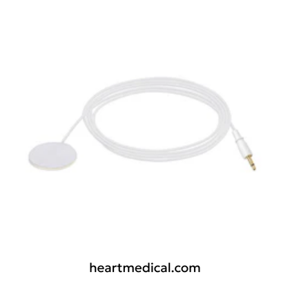 CAS Med compatible disposable skin temperature sensor probe, box of 25 for patient monitoring
