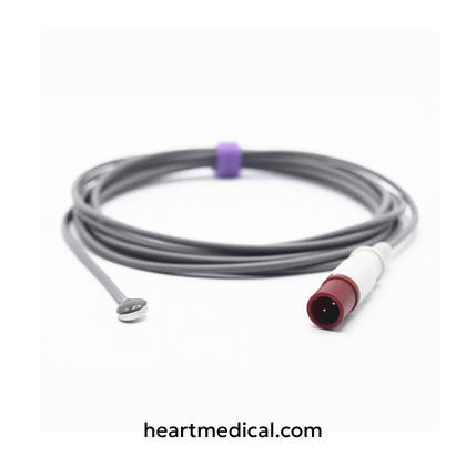 Philips compatible disposable esophageal/rectal temperature probe, box of 25 for patient monitoring