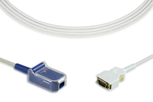120 cm - Nellcor Compatible SpO2 Adapter Cable