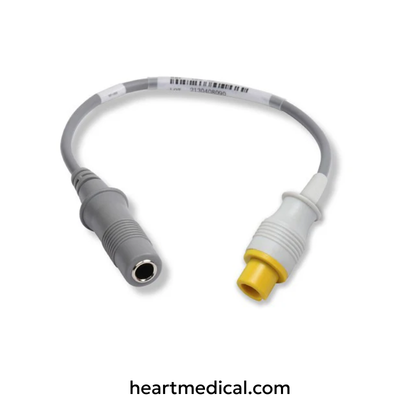 Datascope compatible temperature adapter DMR-AD0 with female mono plug connector for patient monitoring
