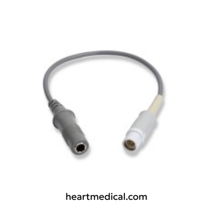 Datascope compatible temperature adapter DMR-AD0 with female mono plug connector for patient monitoring
