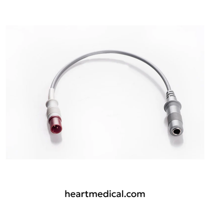 Philips compatible temperature adapter with female mono plug connector for patient monitoring systems