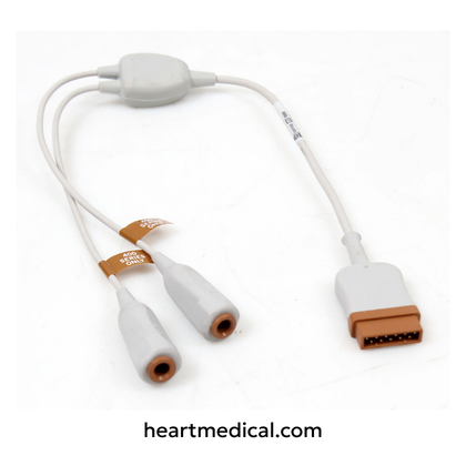 GE - TempCable 400 Series Probes Dual, 0.5 m/1.7 ft. | Heart Medical