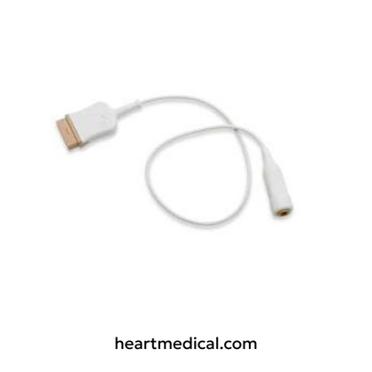 GE 400 Series single-cable temperature probe 0.5 m for patient monitoring systems
