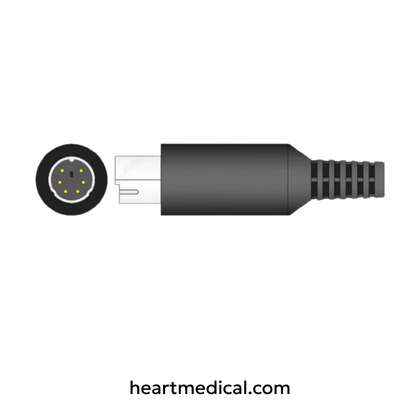 Pediatric Esophageal/Rectal Probe, 10 ft (300 cm) - Atom Compatible Reusable Temperature Probe | Heart Medical