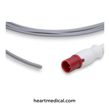 Philips compatible reusable pediatric esophageal/rectal temperature probe sensor for patient monitoring