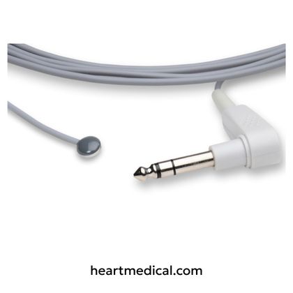 Pediatric Skin Probe, YSI 700 - YSI Compatible Reusable Temperature Probe | Heart Medical