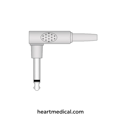 Pediatric Skin Sensor - YSI Compatible Reusable Temperature Probe | Heart Medical