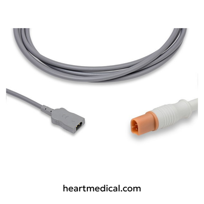 Rectangular Dual Pin Connector - Datascope Compatible Temperature Adapter | Heart Medical
