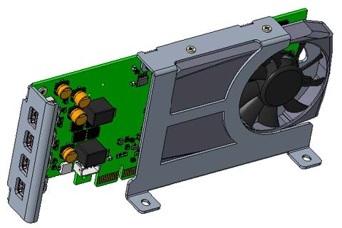 GE GPU Module FRU (Refer to illustration and content for S5778606.)