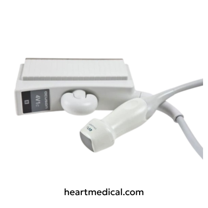 Siemens Healthineers 4V1c vector array ultrasound transducer probe for cardiac and abdominal imaging