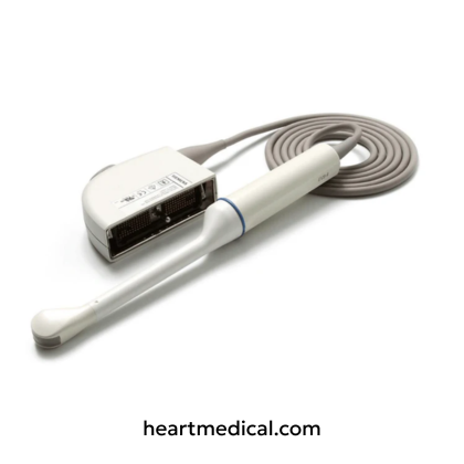 “Siemens BE9-4 endocavity biplane ultrasound transducer by Siemens Healthineers designed for detailed endocavitary imaging and clinical diagnostic applications.”