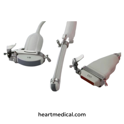 “Siemens EV9F3 endovaginal volume ultrasound transducer by Siemens Healthineers designed for high-resolution 3D/4D gynecological and obstetric imaging applications.”
