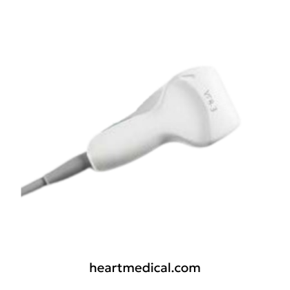 “Siemens VF8-3 linear array ultrasound transducer by Siemens Healthineers designed for vascular and general diagnostic imaging applications.”