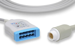 10 Leads - Philips Compatible EKG Trunk Cable