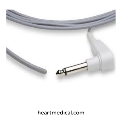YSI compatible reusable temperature probe for patient monitoring and medical diagnostics
