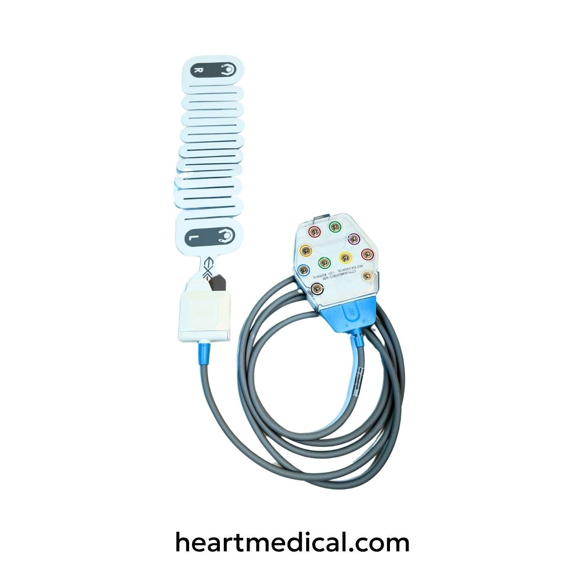 EXG 4-Lead (4-Electrode) Wearable ECG product with single-cable adapter