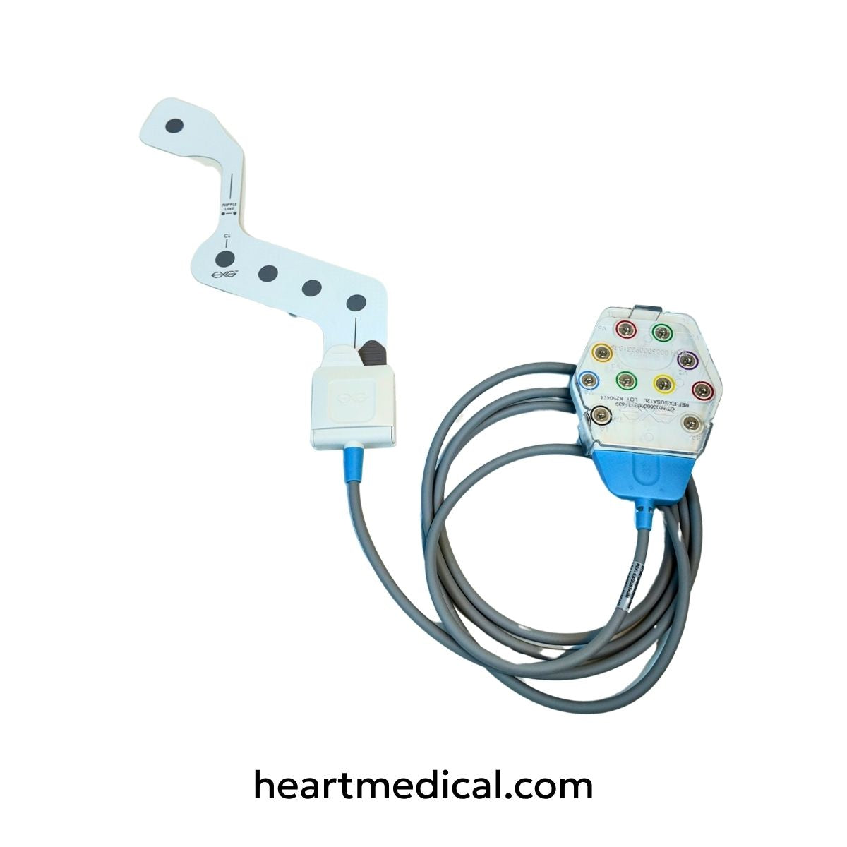 EXG 5-Lead Wearable ECG product photo with universal adapter cable