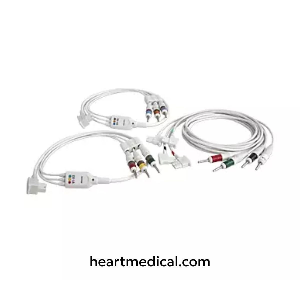 Philips TC Series complete 12-lead AAMI leadwire set 989803151631 with Trident connectors.